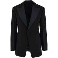 Sacouri Salvatore Ferragamo Tuxedo Blazer Jacket Barbati