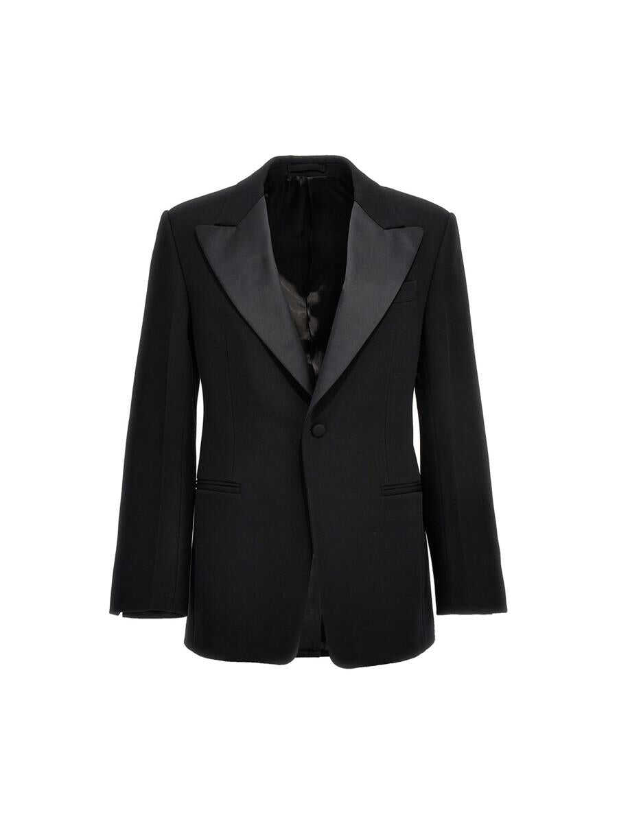 Ferragamo FERRAGAMO Tuxedo blazer jacket BLACK