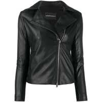 Geci de piele Emporio Armani Leather Jacket Femei