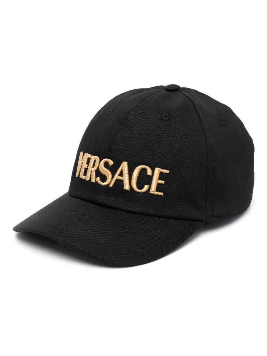 Versace Versace Hats 2B150-BLACK+GOLD