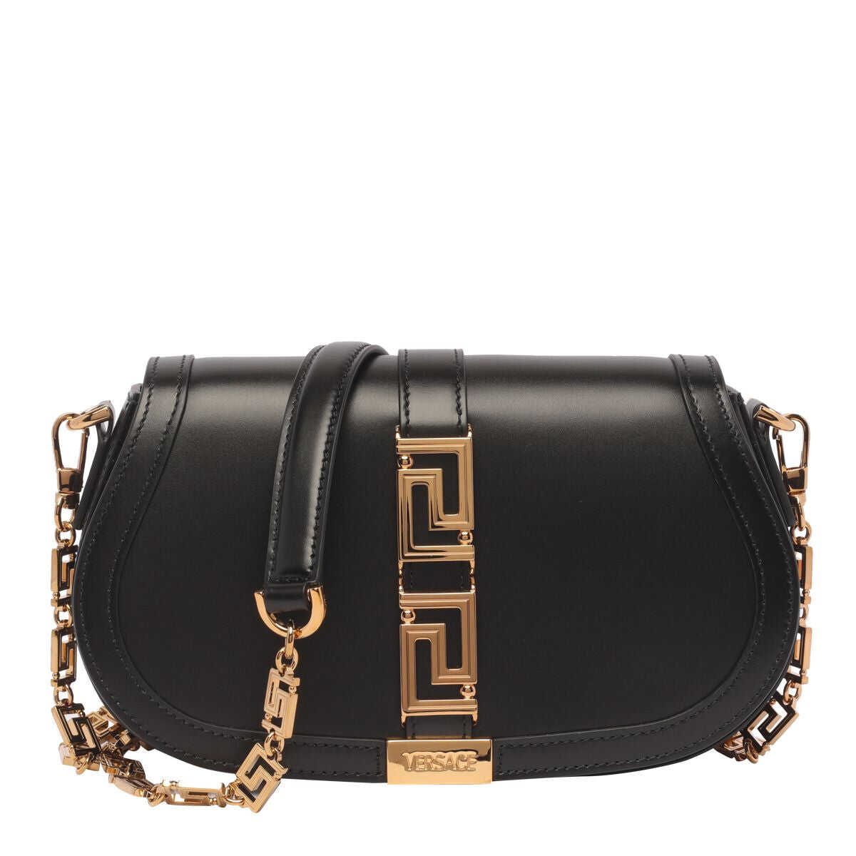 Versace VERSACE \'Greca Goddess\' shoulder bag BLACK