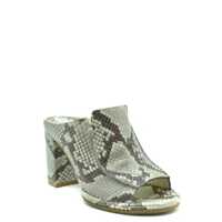 Pantofi cu toc DELCARLO Dama - Pantofi cu toc DELCARLO Delcarlo Sabot GRAY Femei (BM 10201385) - B-mall.ro
