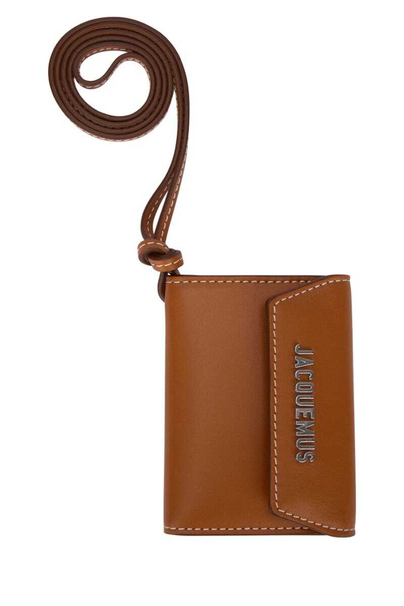 JACQUEMUS JACQUEMUS WALLETS LIGHTBROWN2