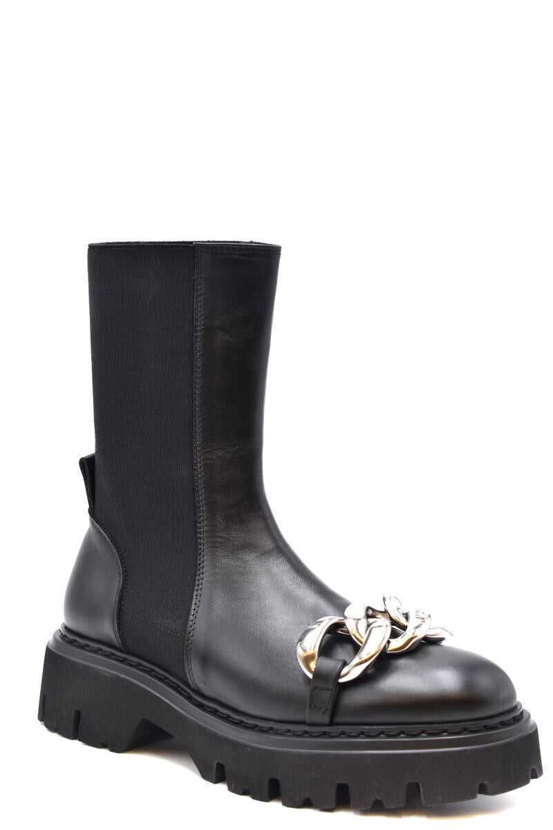 Bocanci N21 N21 Booties Black Femei (BM 10223786) 2