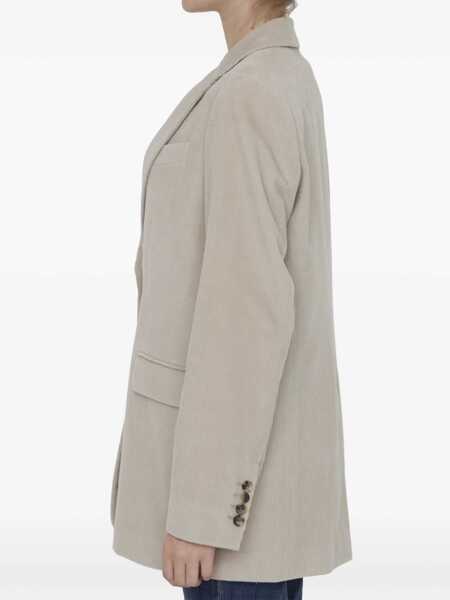 Geci Max Mara Max Mara Jackets And Vests Beige Femei (BM 10232135) 2