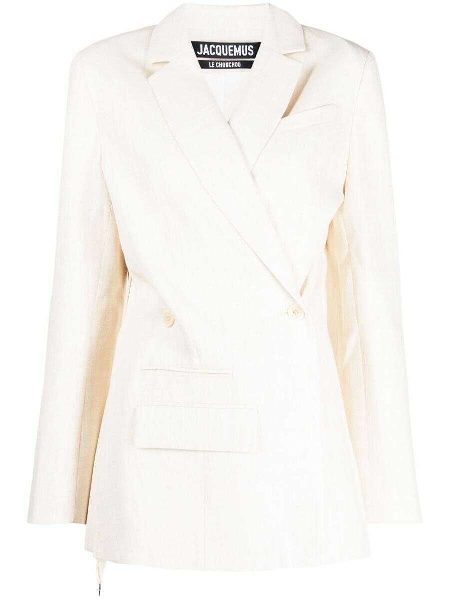 JACQUEMUS JACQUEMUS La Veste Tibau blazer jacket White