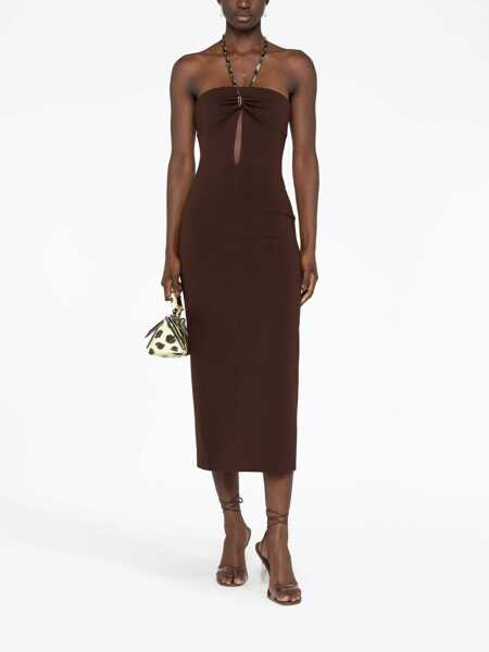 Rochii THE ATTICO The Attico Dresses BROWN Femei (BM 10237394) 2