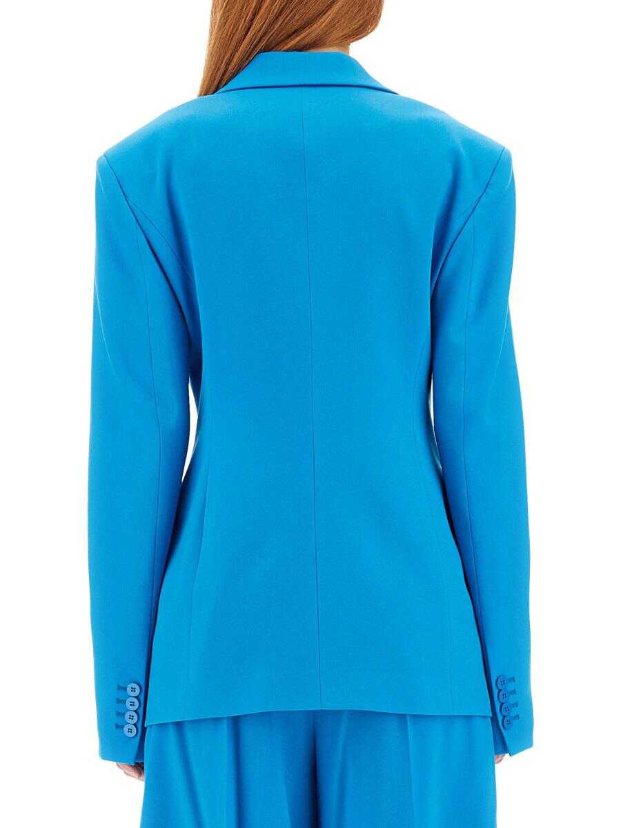 THE ATTICO THE ATTICO BLAZER BLUE BLUE