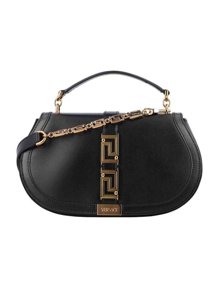 Versace VERSACE The Greca Goddess handbag BLACK