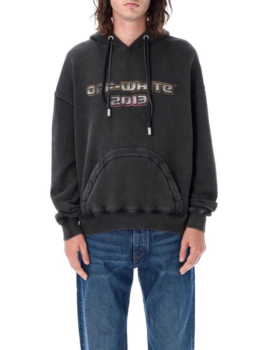 Off-White OFF-WHITE Digit Bacchus hoodie BLACK