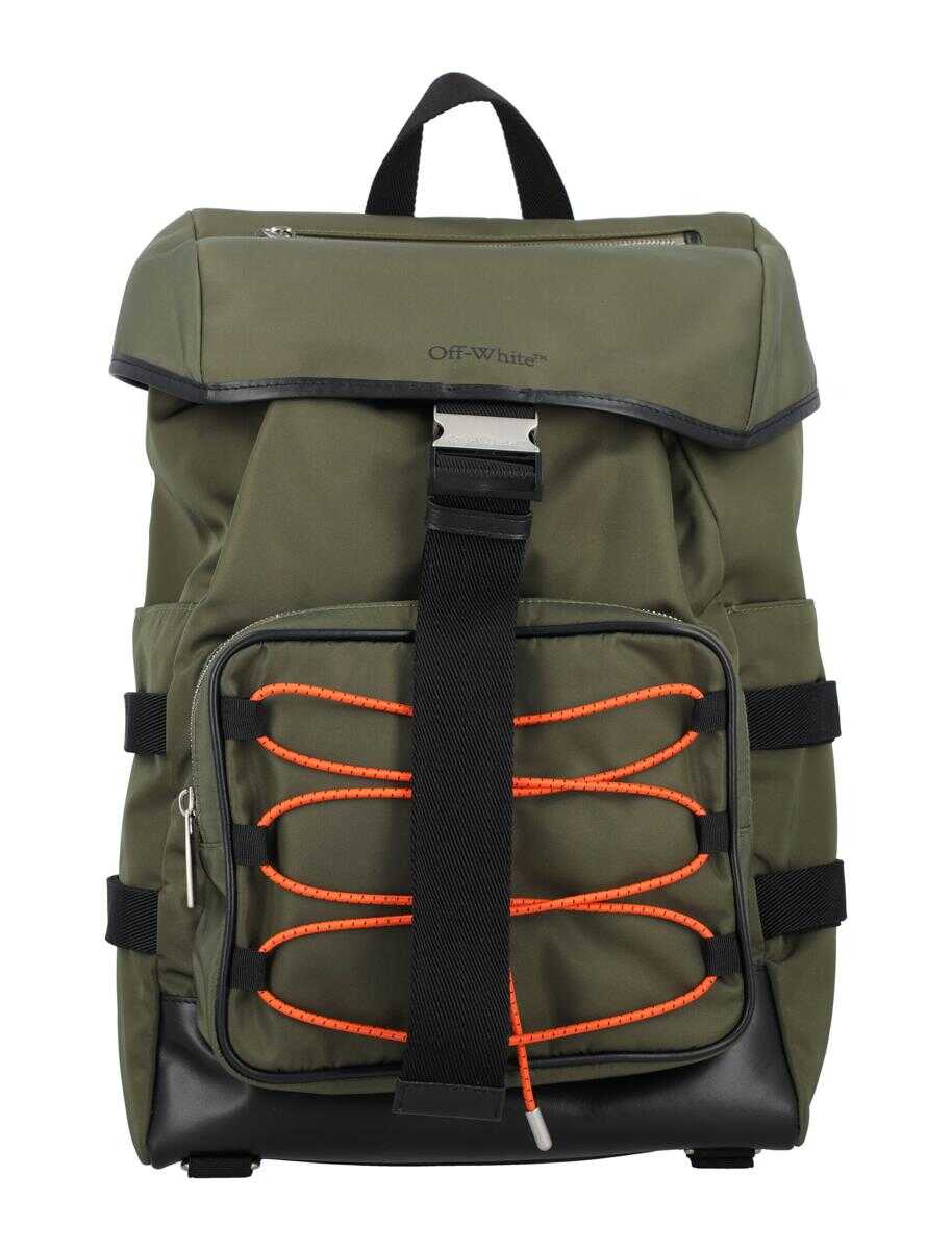 Off-White OFF-WHITE Courrie flap backpack MILITARY