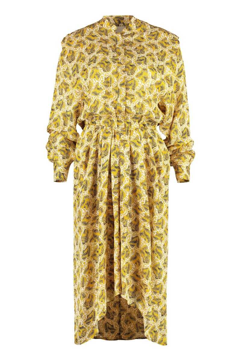 Isabel Marant ISABEL MARANT LOKEYA PRINTED DRESS Yellow