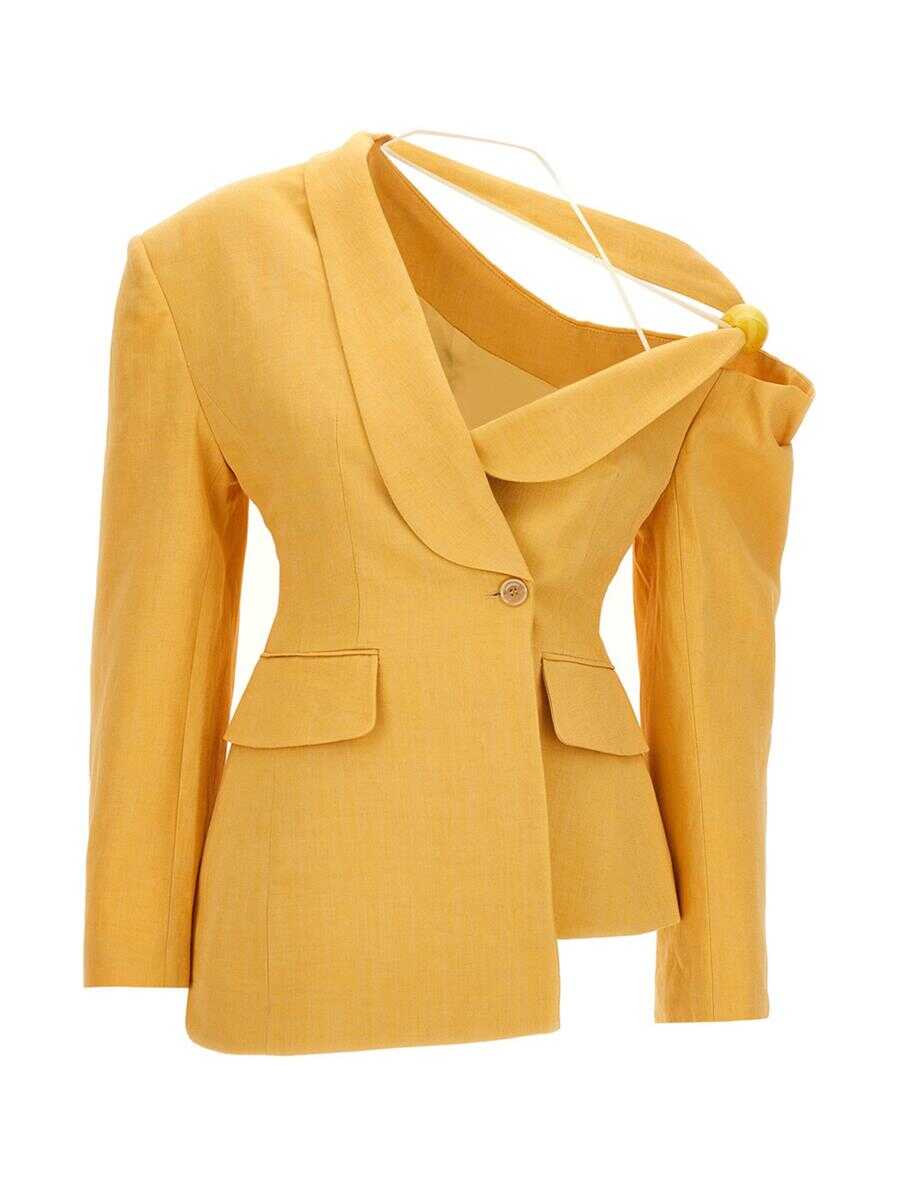 JACQUEMUS JACQUEMUS \'Baska\' blazer jacket YELLOW