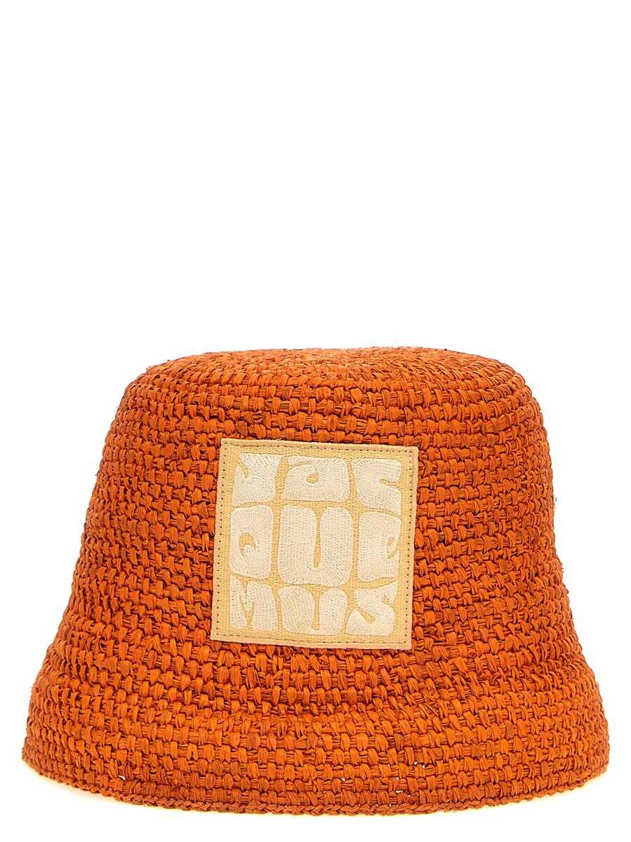 JACQUEMUS JACQUEMUS \'Le Bob Ficiu’ bucket hat ORANGE