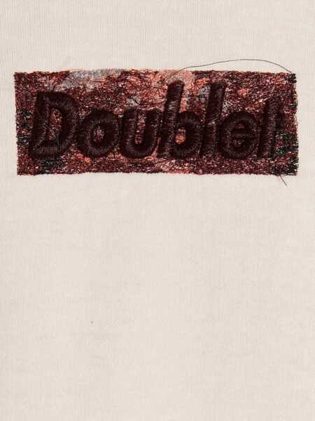 Bluze de trening DOUBLET Doublet Polyurethane Embroidery Hoodie WHITE Barbati (BM 10257812) 4