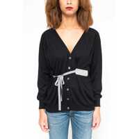 Cardigane La Rose Cardigan Black Femei