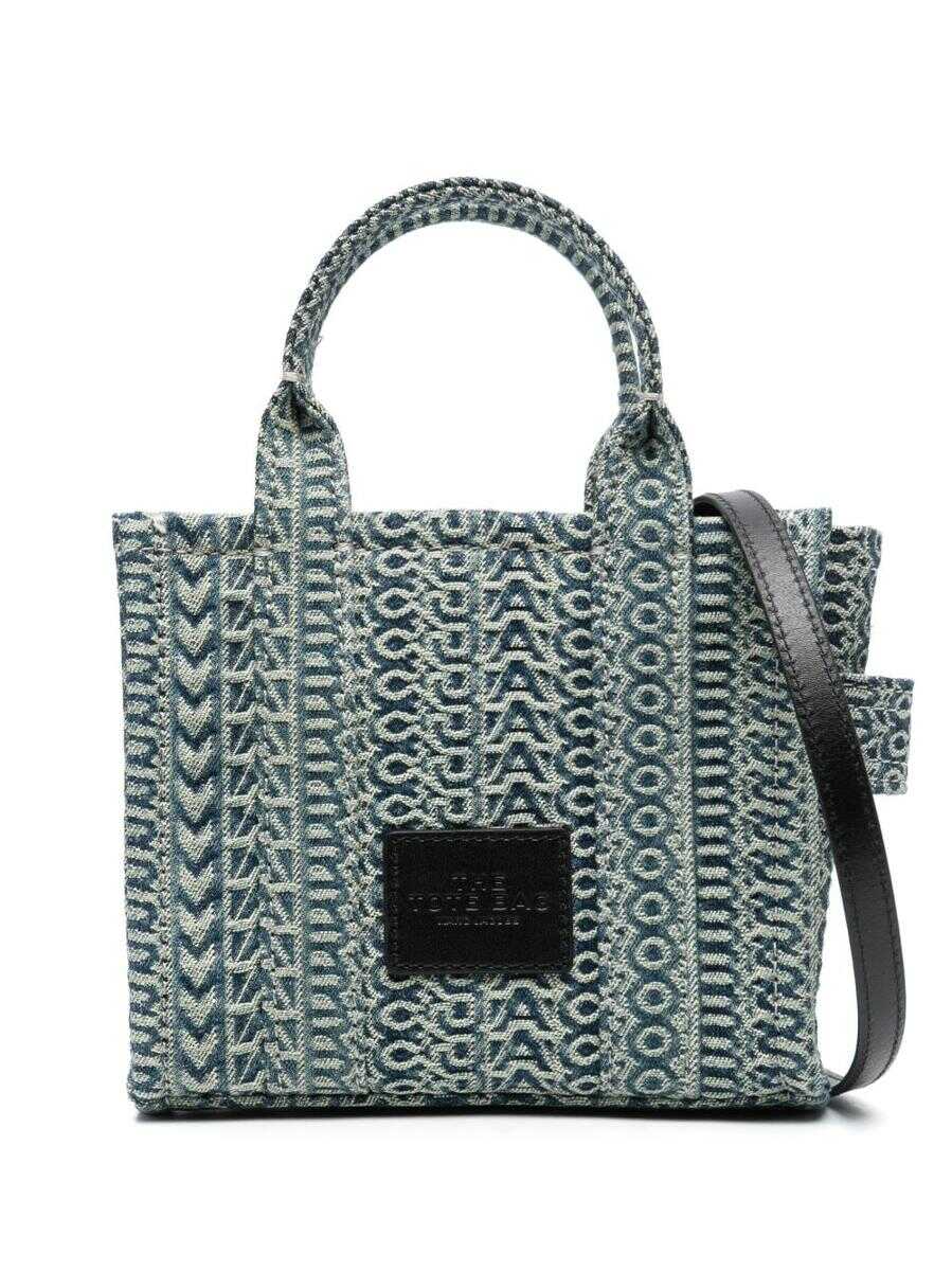 Marc Jacobs MARC JACOBS THE MICRO TOTE BAGS BLUE