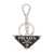 Prada Prada Key Tag Black