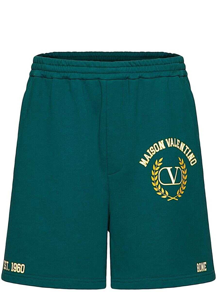 Pantaloni Valentino Garavani VALENTINO GARAVANI Pantsshorts Green Barbati (BM 10262513) 1