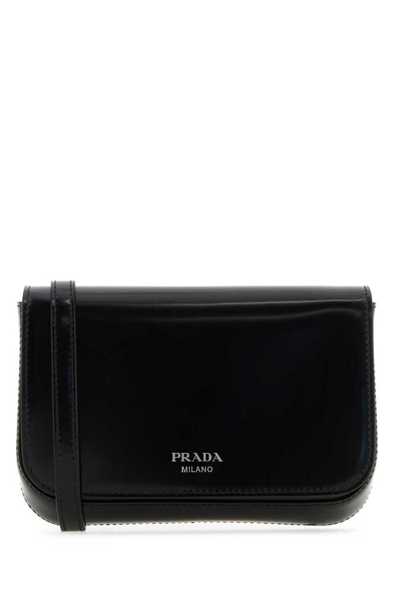 Prada PRADA SHOULDER BAGS BLACK