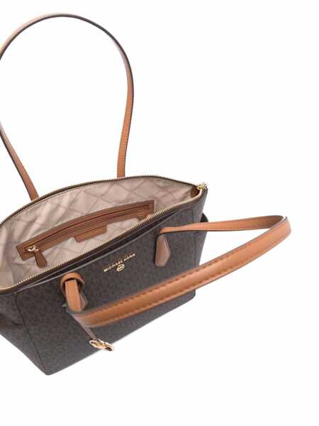 Genti de mana Michael Kors Michael Kors Medium Marilyn Tote Bag BROWN Femei (BM 10268936) 5