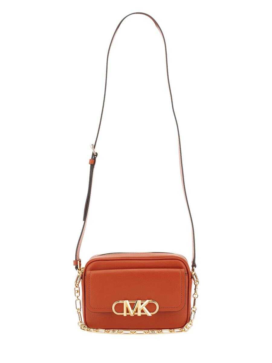 Michael Kors MICHAEL MICHAEL KORS PARKER SHOULDER BAG ORANGE