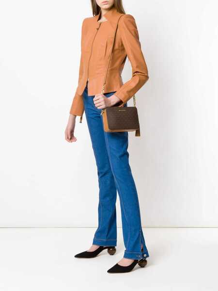 Genti de umar Michael Kors Michael Kors Shoulder Bag Ginny BROWN Femei (BM 10270625) 2