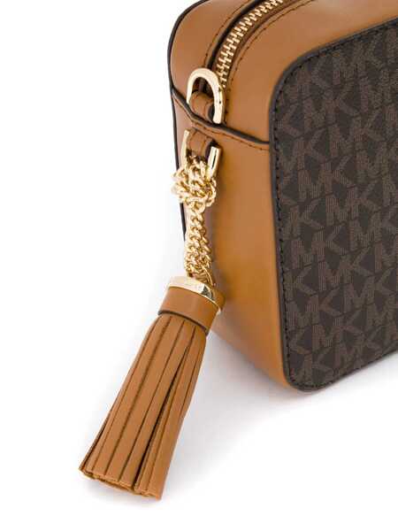 Genti de umar Michael Kors Michael Kors Shoulder Bag Ginny BROWN Femei (BM 10270625) 4