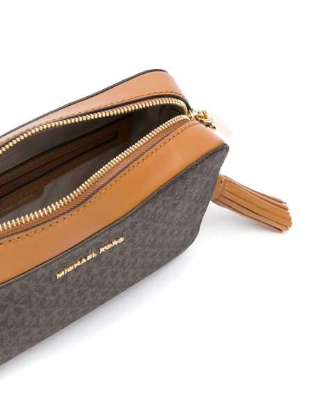 Genti de umar Michael Kors Michael Kors Shoulder Bag Ginny BROWN Femei (BM 10270625) 5
