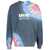 MSGM Msgm Logo Print Tie Dye Sweatshirt By Burro Studio MULTICOLOR