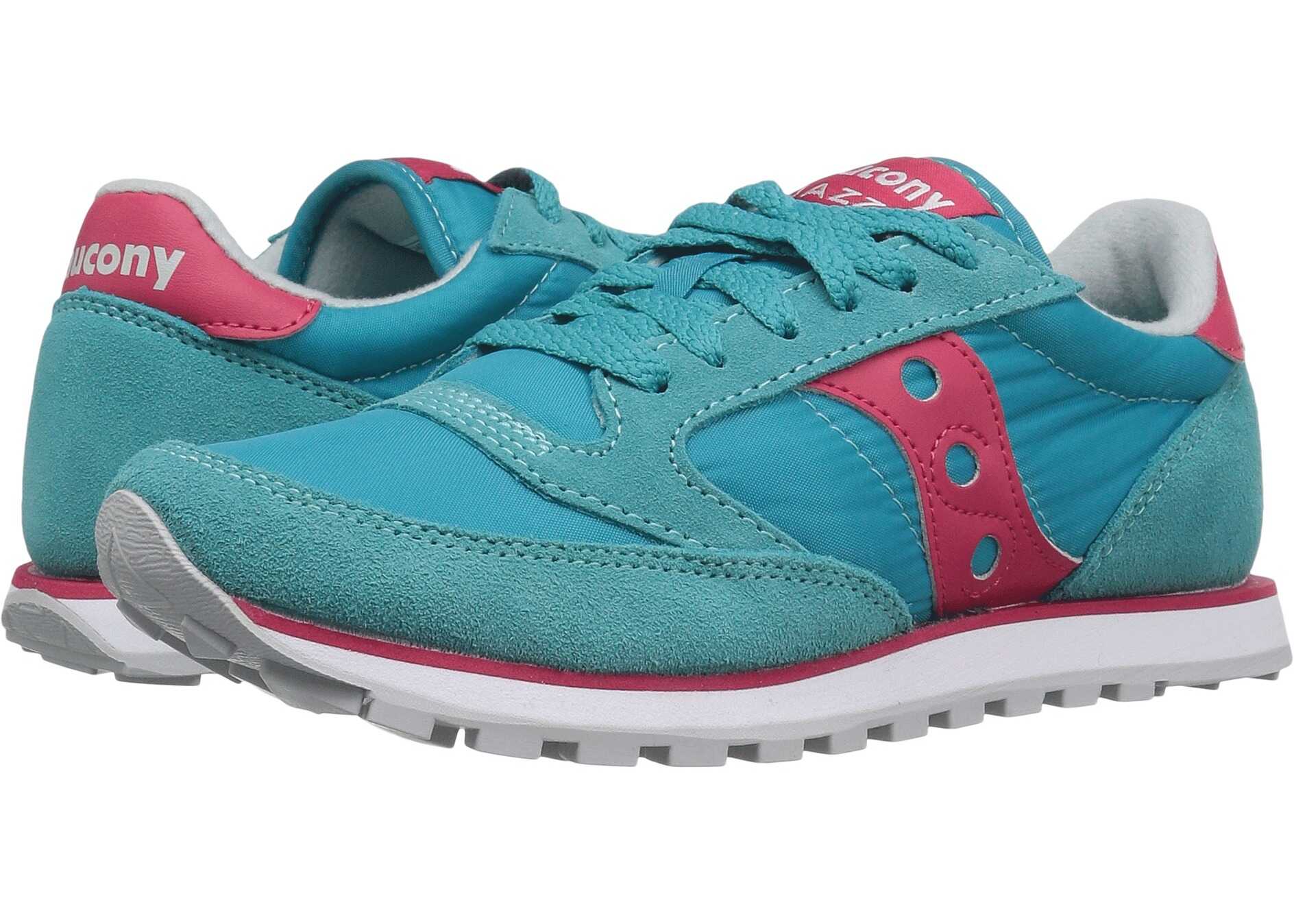 Tenis Saucony Originals Jazz Low Pro Turquoise/Red
