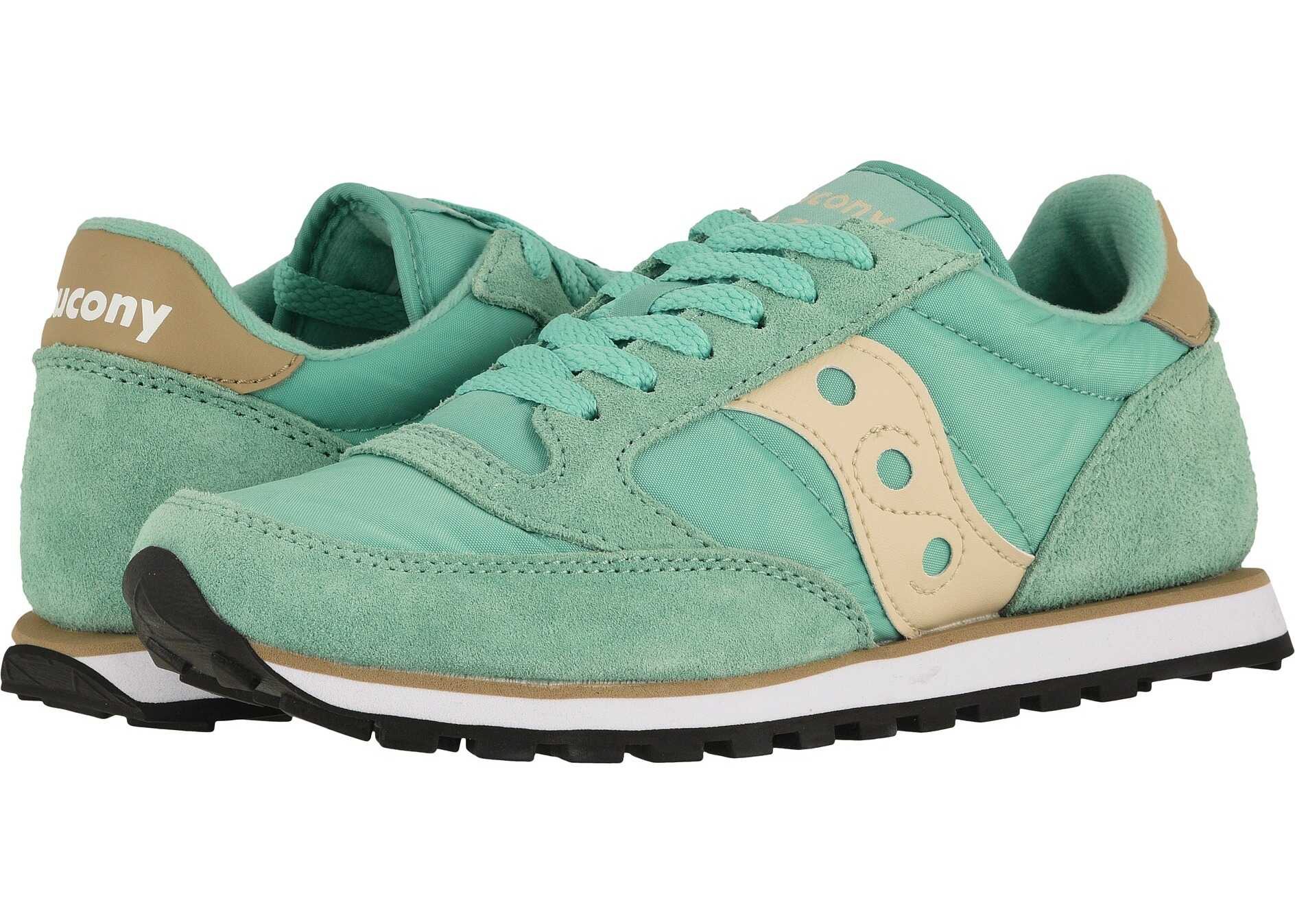 Saucony Originals Jazz Low Pro Mint/Tan