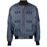 Geci 424 Reversible Logo Bomber Jacket. Barbati