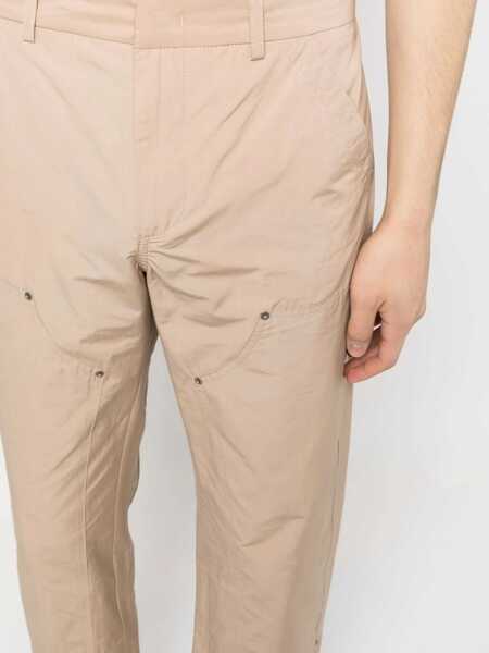 Pantaloni 424 424 Nylon Blend Pants Beige Barbati (BM 10272233) 5