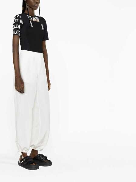 Pantaloni casual MSGM Msgm Carrot Pants WHITE Femei (BM 10272311) 3