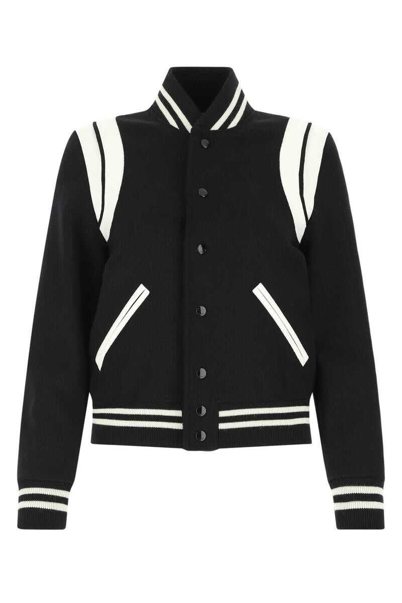 Saint Laurent SAINT LAURENT JACKETS BLACK