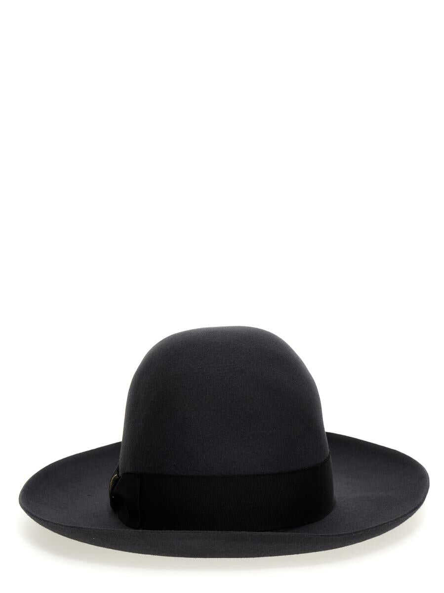 BORSALINO BORSALINO \'Alessandria\' hat BLACK