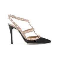 Pantofi cu toc VALENTINO GARAVANI Rockstud patent leather pumps Femei