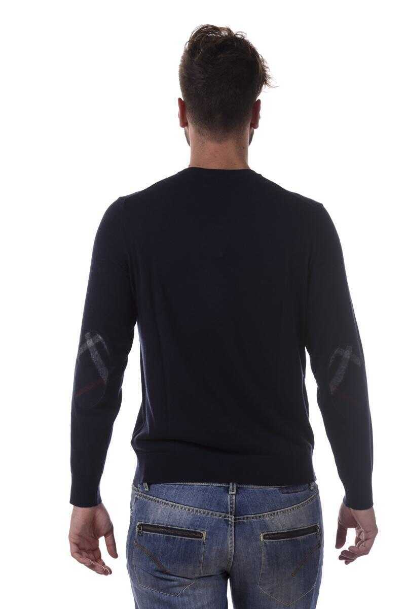 Pulovere Burberry Burberry Sweater BLUE Barbati (BM 10282178) 2