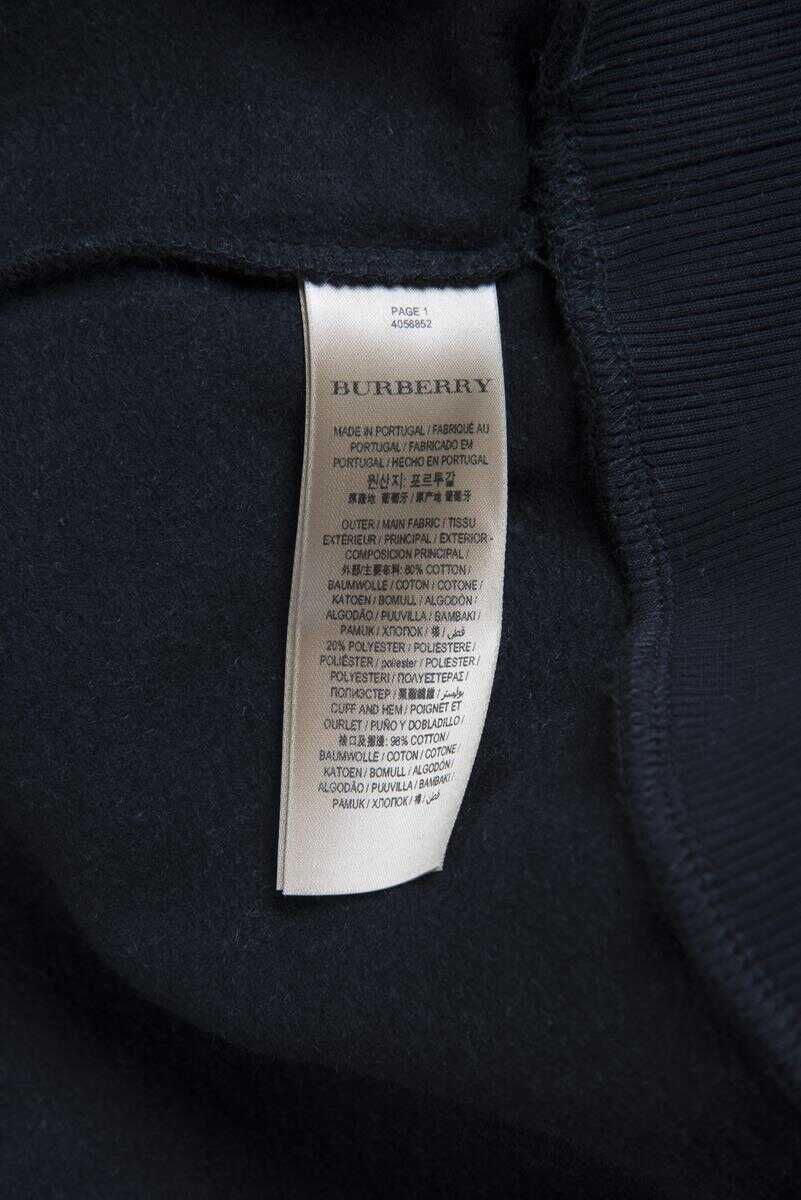 Bluze de trening Burberry Burberry Sweatshirt Hoodie Black Barbati (BM 10282235) 9