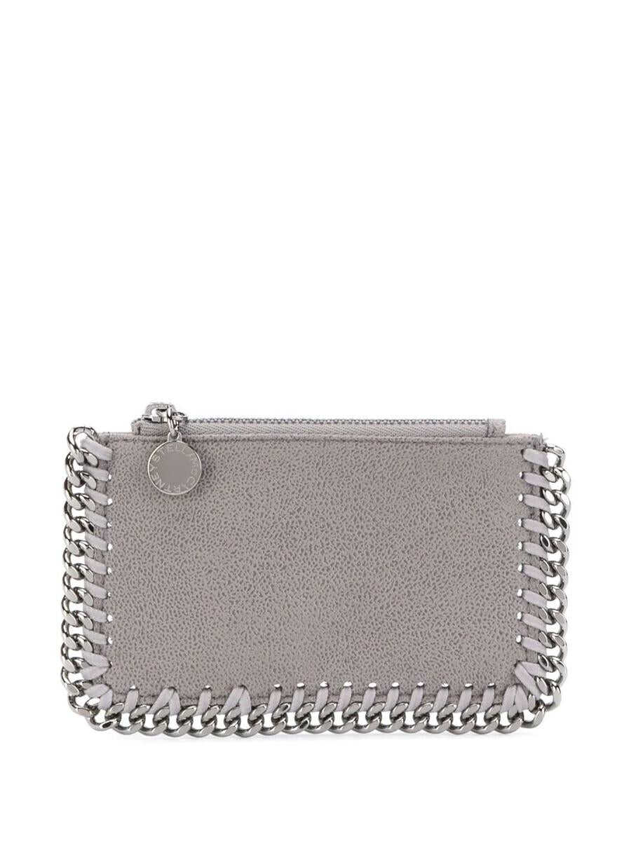 Stella McCartney STELLA MCCARTNEY Falabella zipped wallet GREY