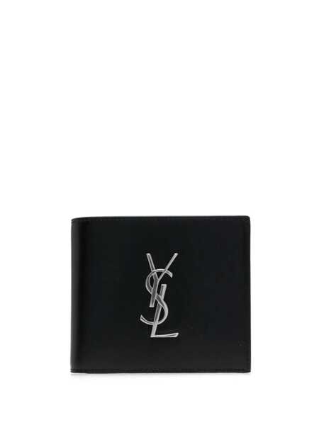 Portofele Saint Laurent Saint Laurent  Wallets Black Barbati (BM 10283627) 2