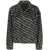 Alexander Wang Alexander Wang Printed Denim Jacket GREY