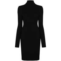 Rochii Wolford Wolford Wool Ribbed Short Dress