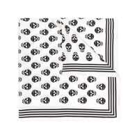 Esarfe Alexander McQueen Biker Skull Silk Scarf Femei