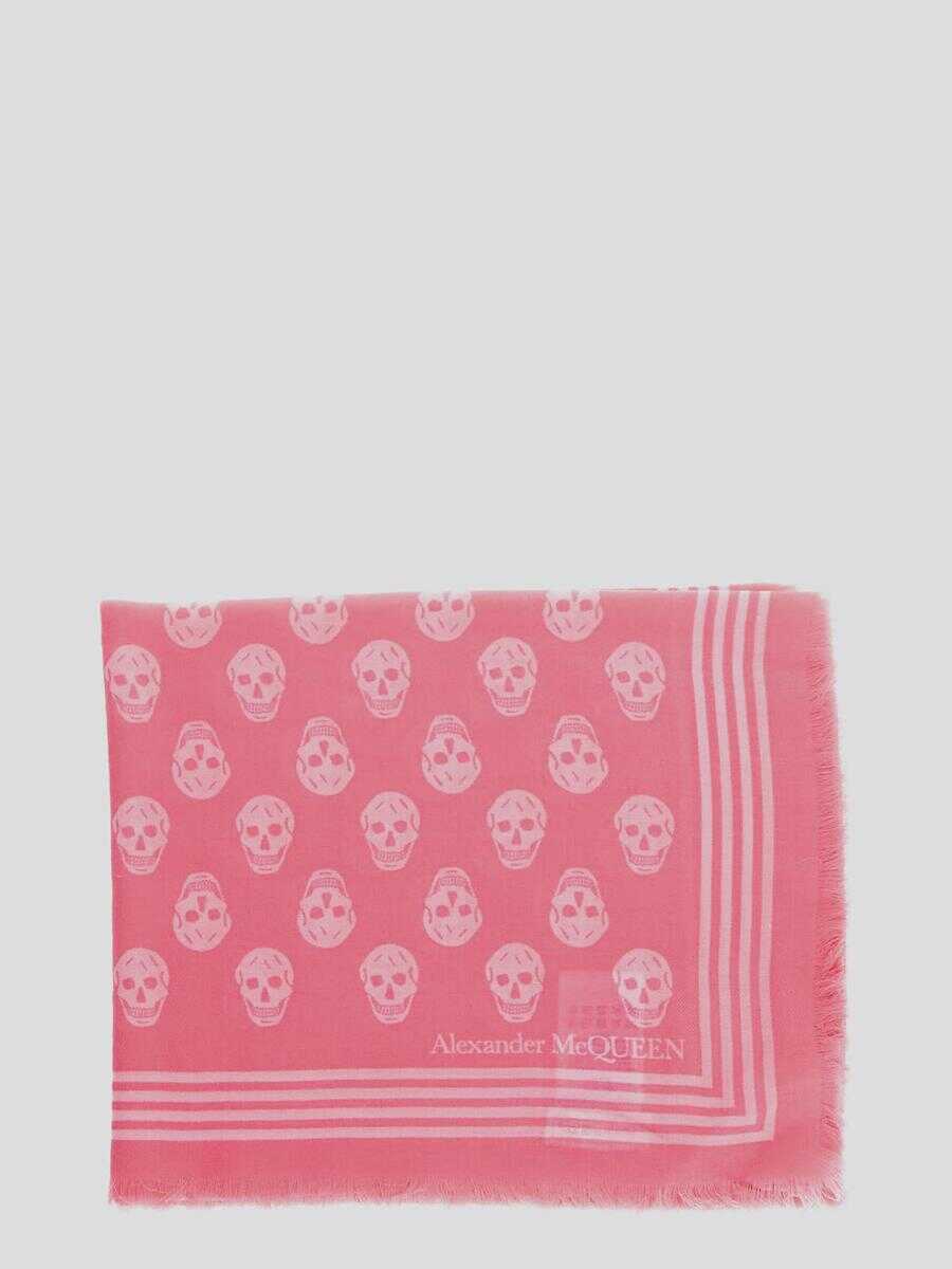 Alexander McQueen Alexander McQueen Scarfs Pink