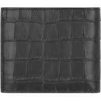 Portofele Balenciaga pentru Barbati - Portofele Balenciaga BALENCIAGA LOGO PRINT FLAP-OVER WALLET BLACK Barbati (BM 10289408) - B-mall.ro