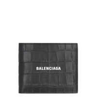 Portofele BALENCIAGA LOGO PRINT FLAP-OVER WALLET Barbati