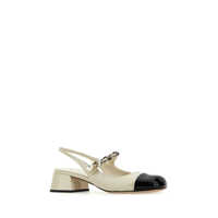 Pantofi cu toc Miu Miu Dama - Pantofi cu toc Miu Miu MIU MIU HEELED SHOES WHITE Femei (BM 10290065) - B-mall.ro