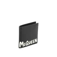 Portofele Alexander McQueen pentru Barbati - Portofele Alexander McQueen Alexander McQueen Graffiti Logo Billfold Wallet BLACK Barbati (BM 10290746) - B-mall.ro